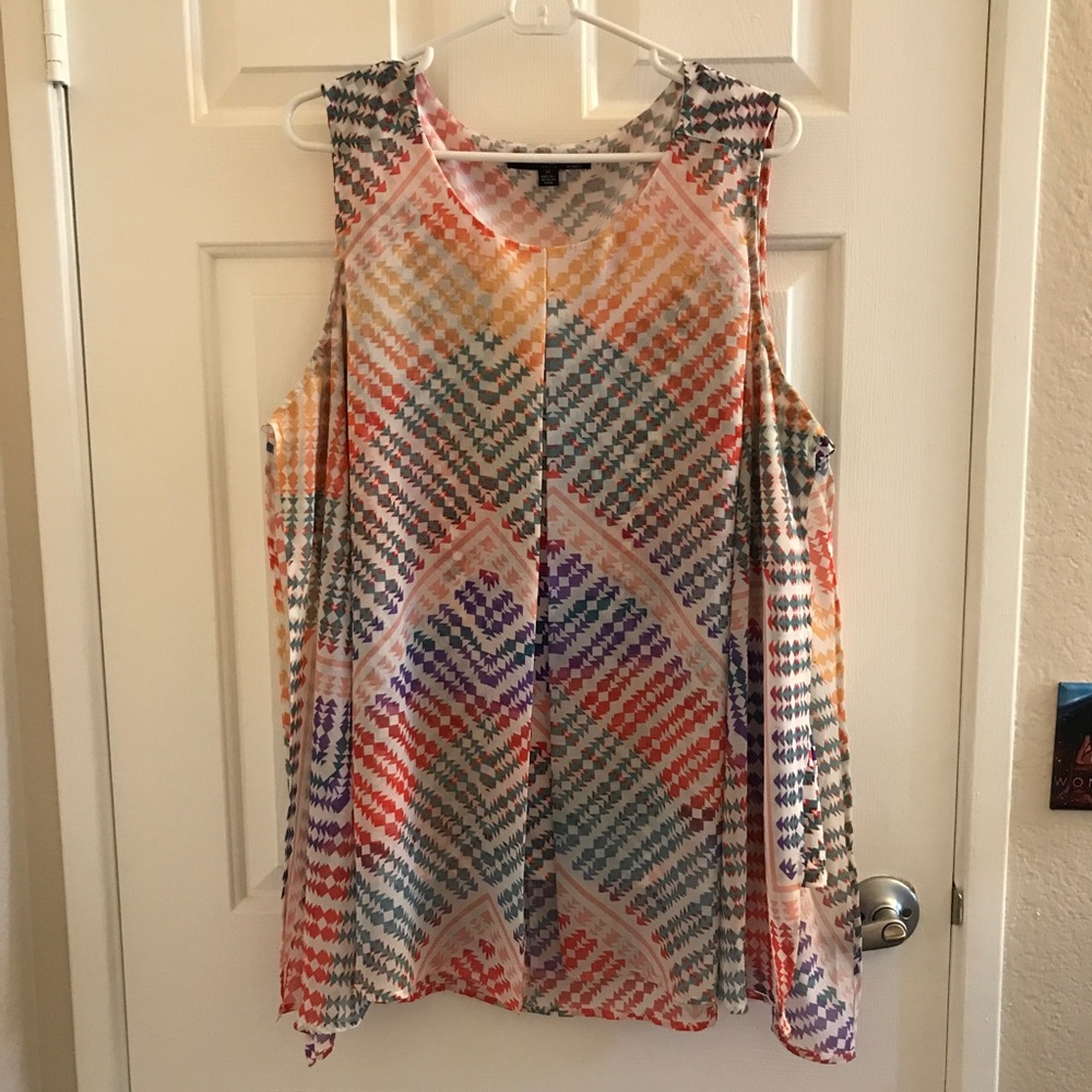 Modern plus size blouse